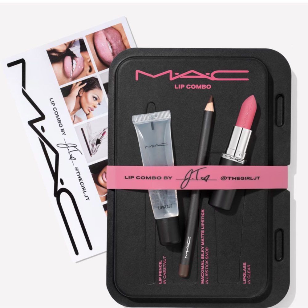LIMITED EDITION🩷MAC Cosmetics JT girl lip trio🩷SOLD OUT!